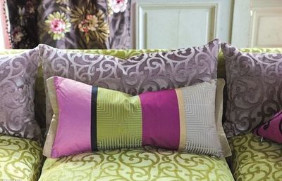 格纹布艺让家尽显浪漫主义色彩 - 家居装修知识网