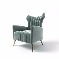 顾全家居 汉哲 北欧布艺单人沙发c300