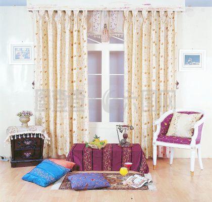 窗帘 布艺 欧式图片