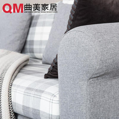 曲美家居布艺沙发2015JM-S2-3_曲美家居布艺沙发_太平洋家居网产品库
